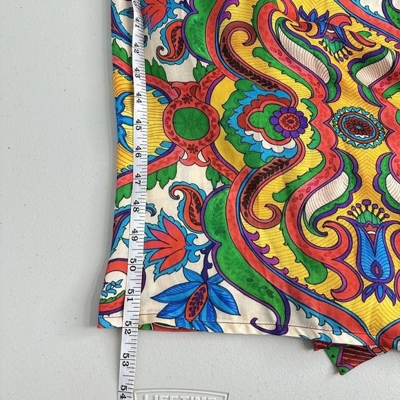 Saachi Long Kimono Duster Paisley OS Boho Dopamine Colorful Artsy‎ - Picture 10 of 11